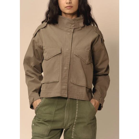 Edwin Jackets & Blazers - $220 New Edwin Lennox Cargo Jacket - Surplus Green - XS